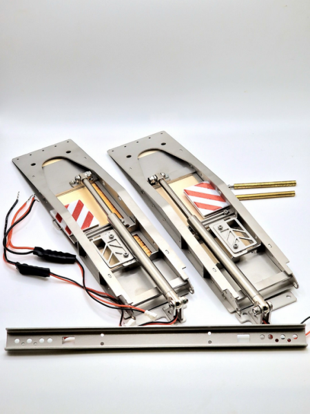 Elektrische Rampen für Tridem Anhänger